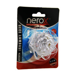 NEROX NRX-0860 ( KRİSTAL ÇİÇEK ) ANAHTARLI GECE LAMBASI 0.5W*240