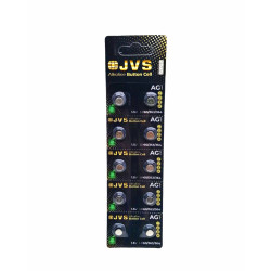 JVS AG1 1.5V LR60 SAAT PİLİ 10LU KART*400