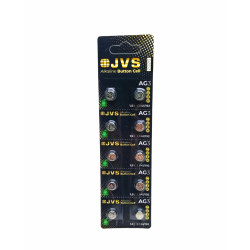 JVS AG3 1.5V LR41 SAAT PİLİ 10LU KART*400