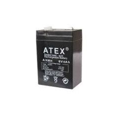 ATEX AX-604 ( KALIN ) KURU AKÜ 6V-4AH AMPER*20